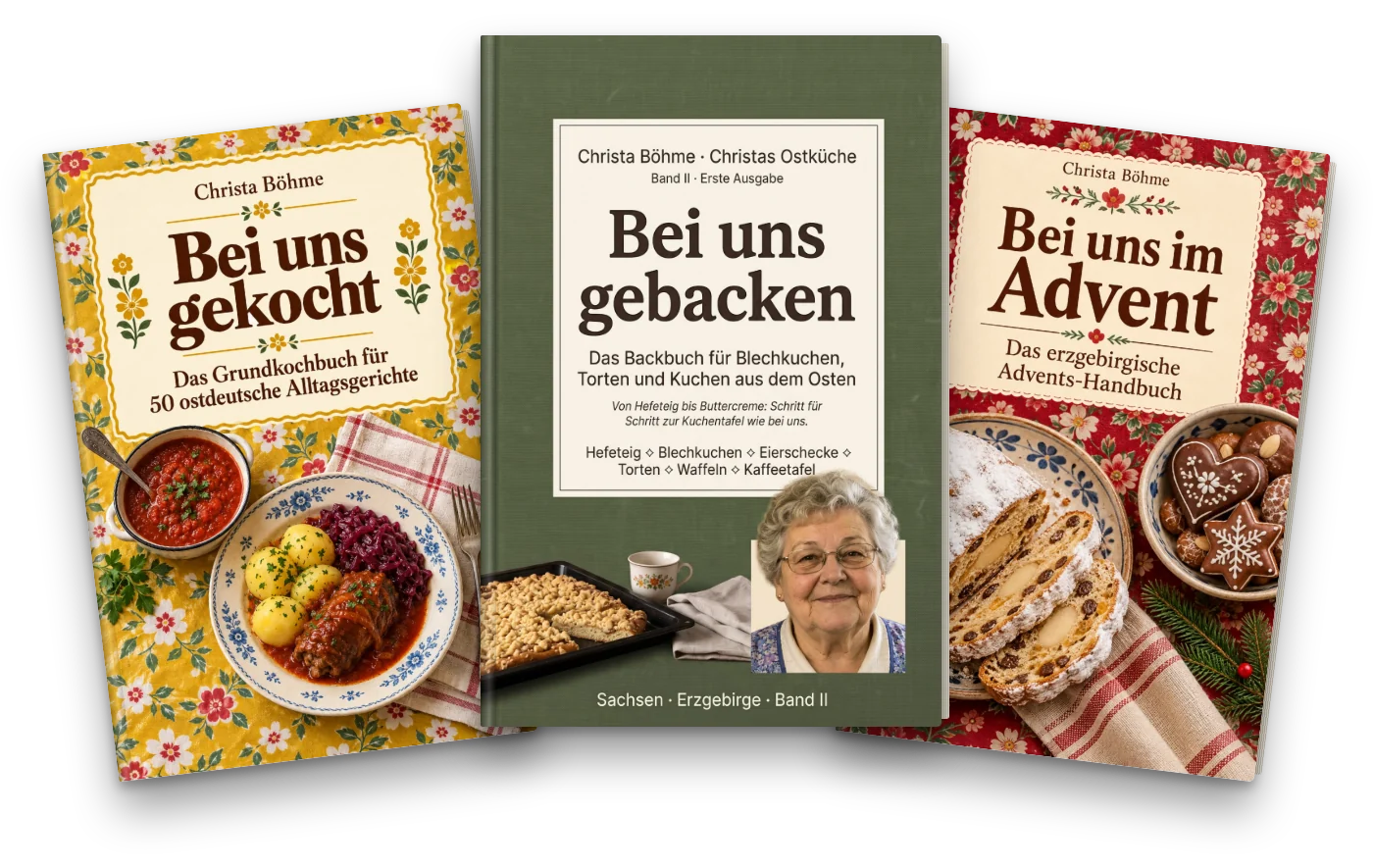 Die drei Bücher von Christa Böhme
